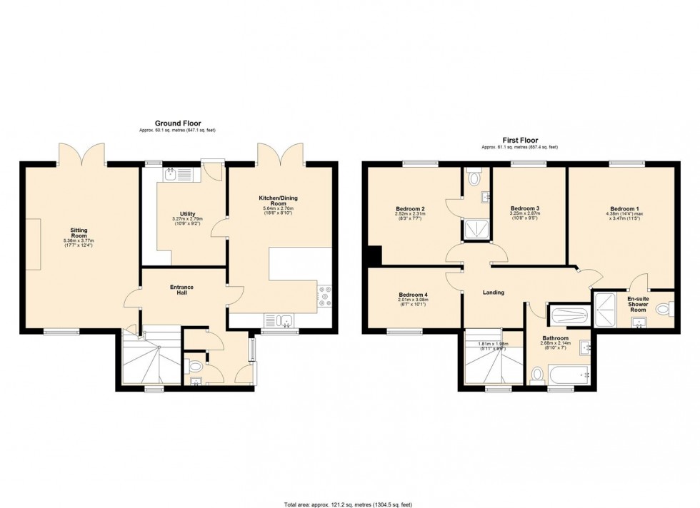 Floorplan for Bankside, Lakeber Drive, Bentham