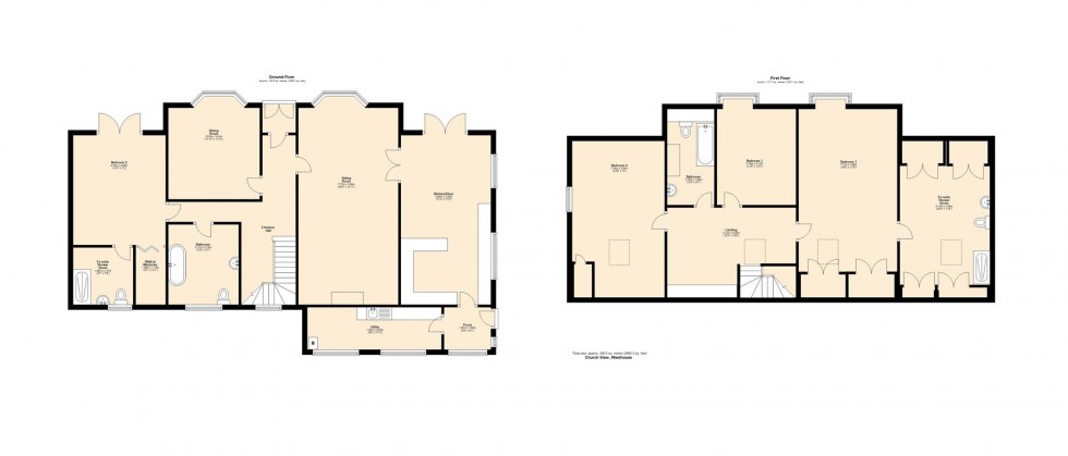 Floorplan for Church View, Westhouse, Ingleton