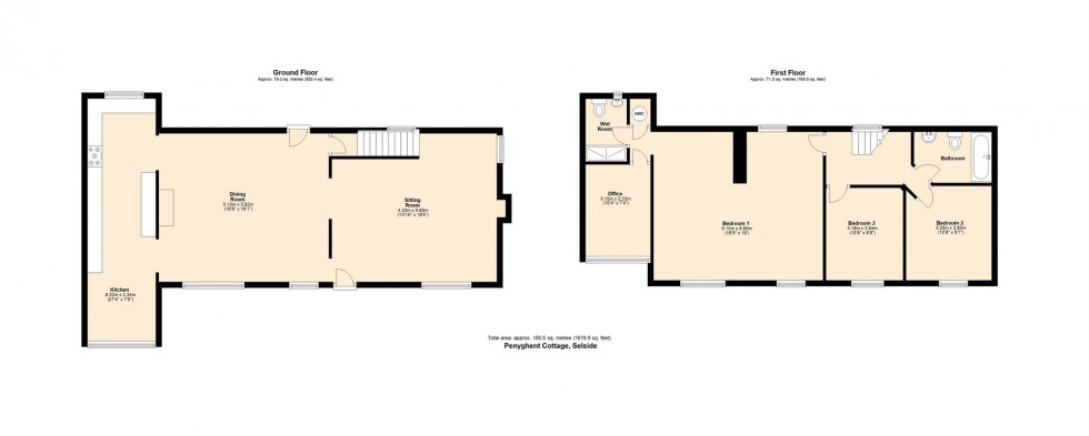 Floorplan for Penyghent, Selside, Settle